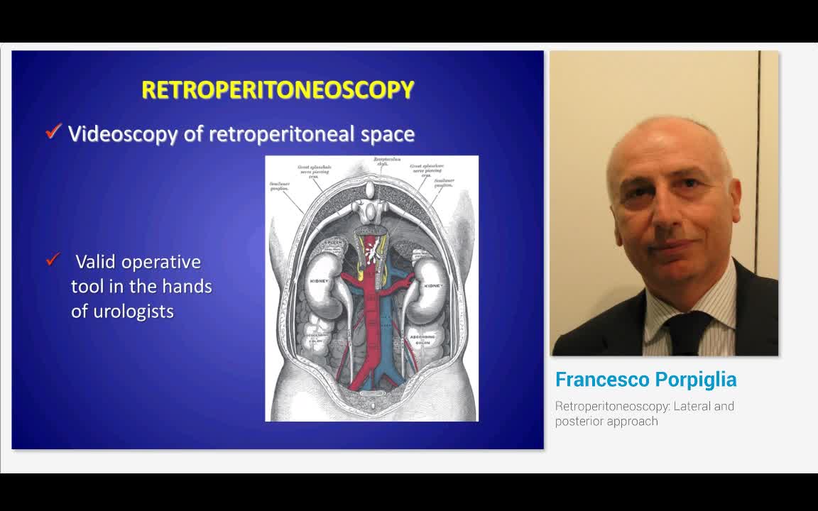 Retroperitoneoscopy, Lateral and posterior approach