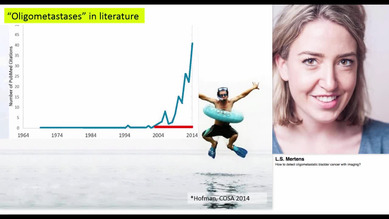 How to detect oligometastatic bladder cancer with imaging.
