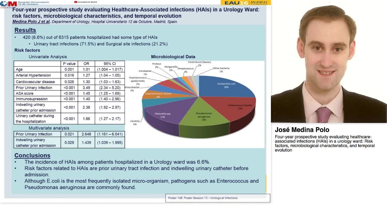 Four-year prospective study evaluating healthcare-associa-
