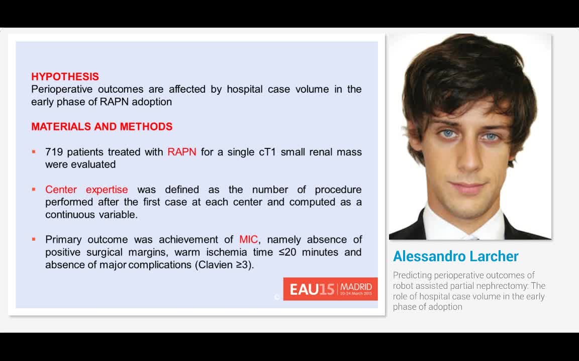 Predicting perioperative outcomes of robot assisted parti..-