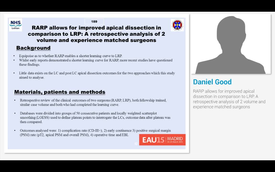 RARP allows for improved apical dissection in comparison ..-