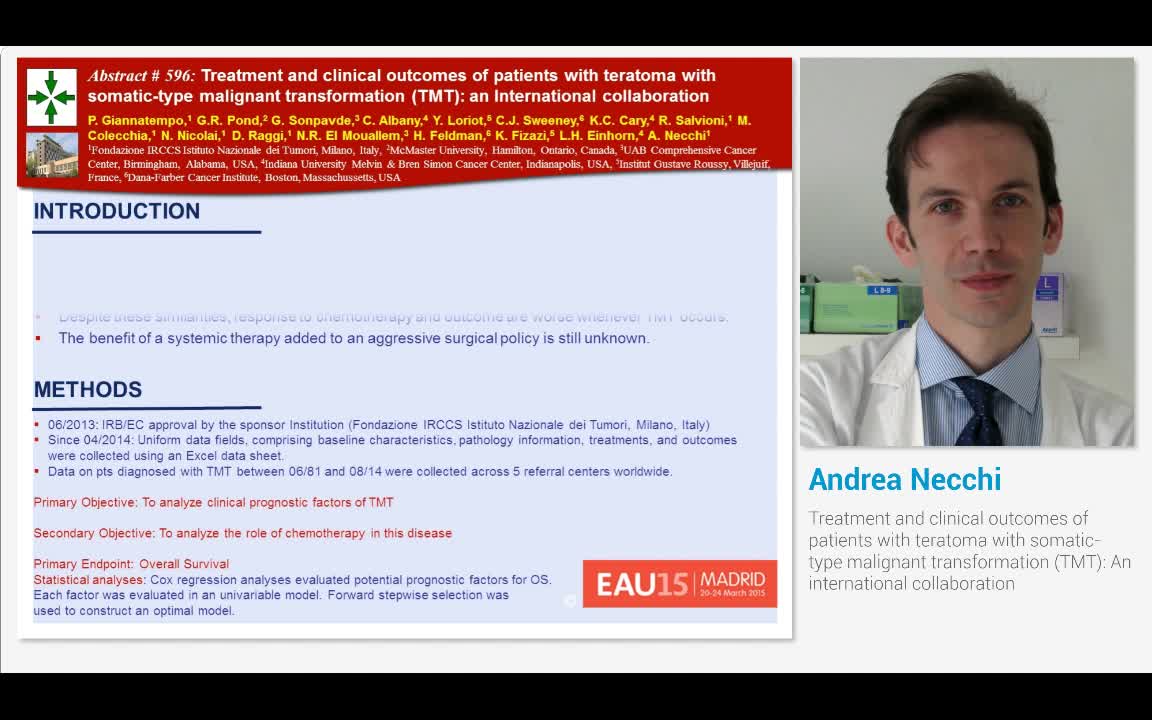 Treatment and clinical outcomes of patients with teratoma..-