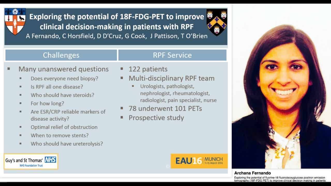 Exploring the potential of fluorine-18 fluorodeoxyglucose-
