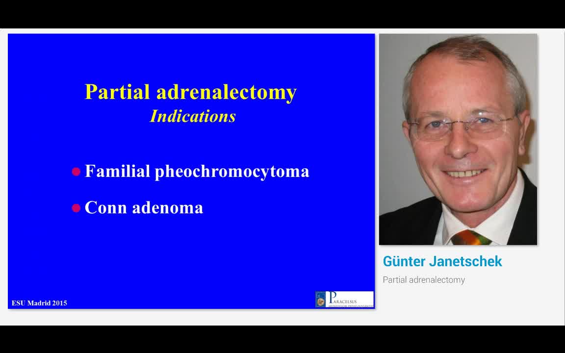 Partial adrenalectomy
