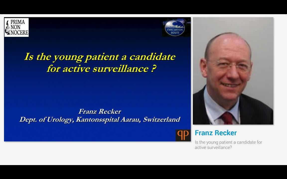 Is the young patient a candidate for active surveillance