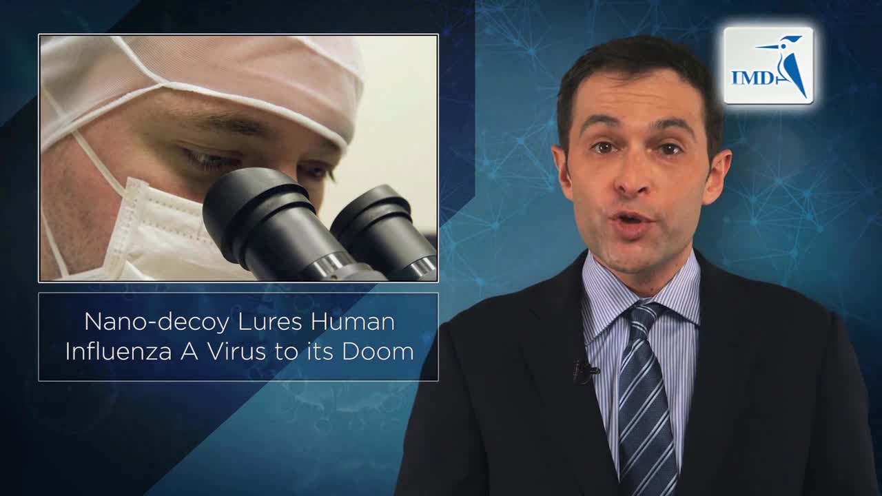 纳米诱饵能消灭甲型流感病毒吗？
