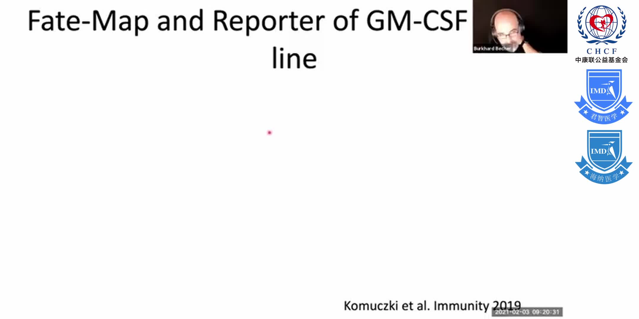 GM-CSF communication conduit between lymphocytes & myeloid cells in inflammation Dr. Burkhard Becher 1-5