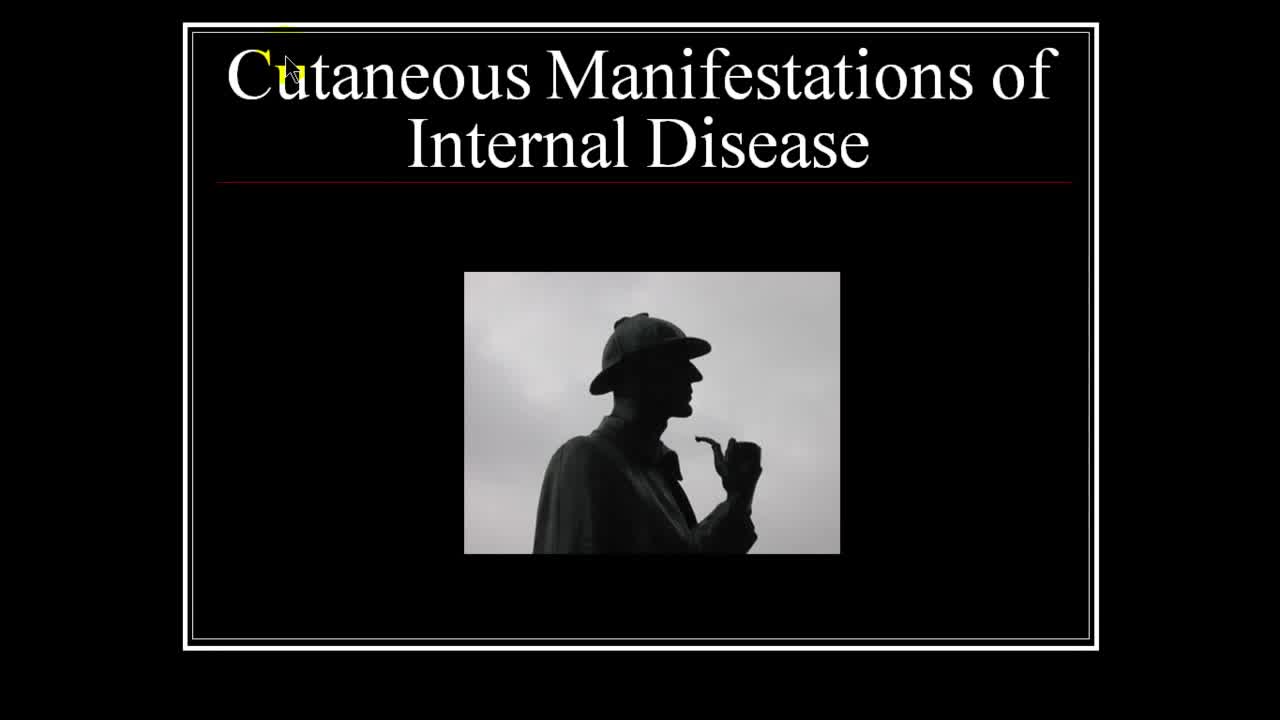 内科疾病的皮肤表现