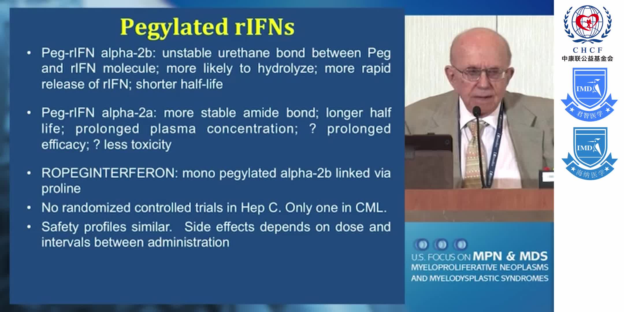 Update on Long-acting Interferons for MPN 1-3