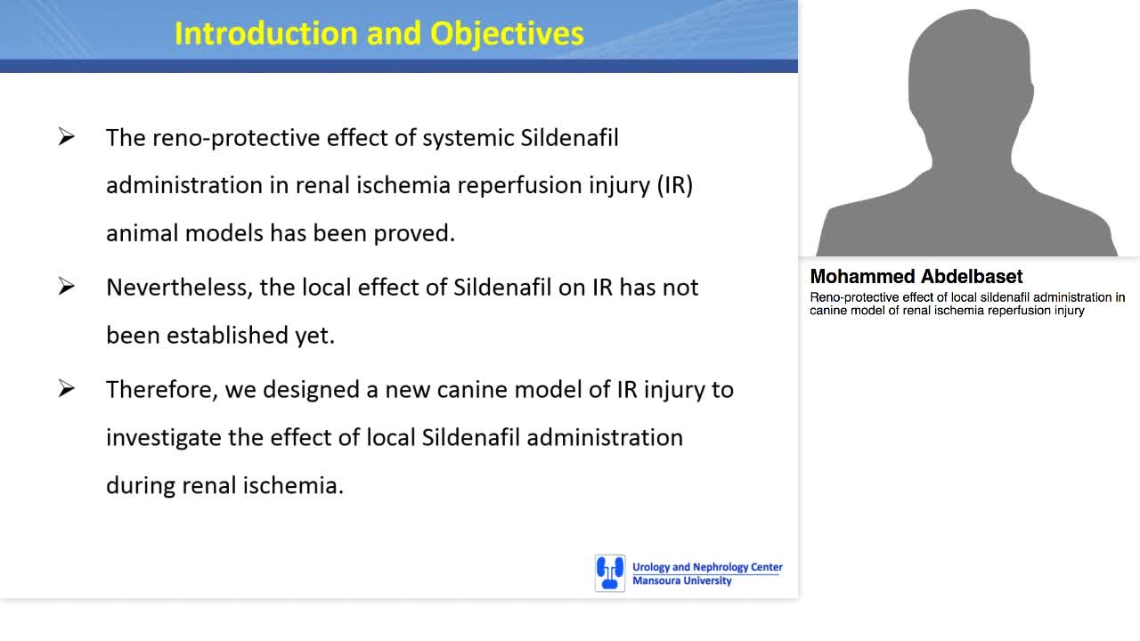 Reno-protective effect of local sildenafil administration-