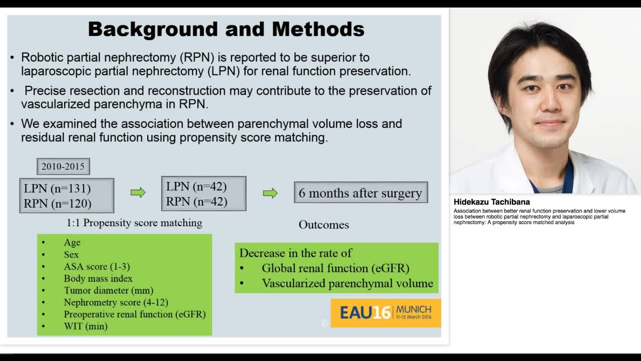 Association between better renal function preservation an-
