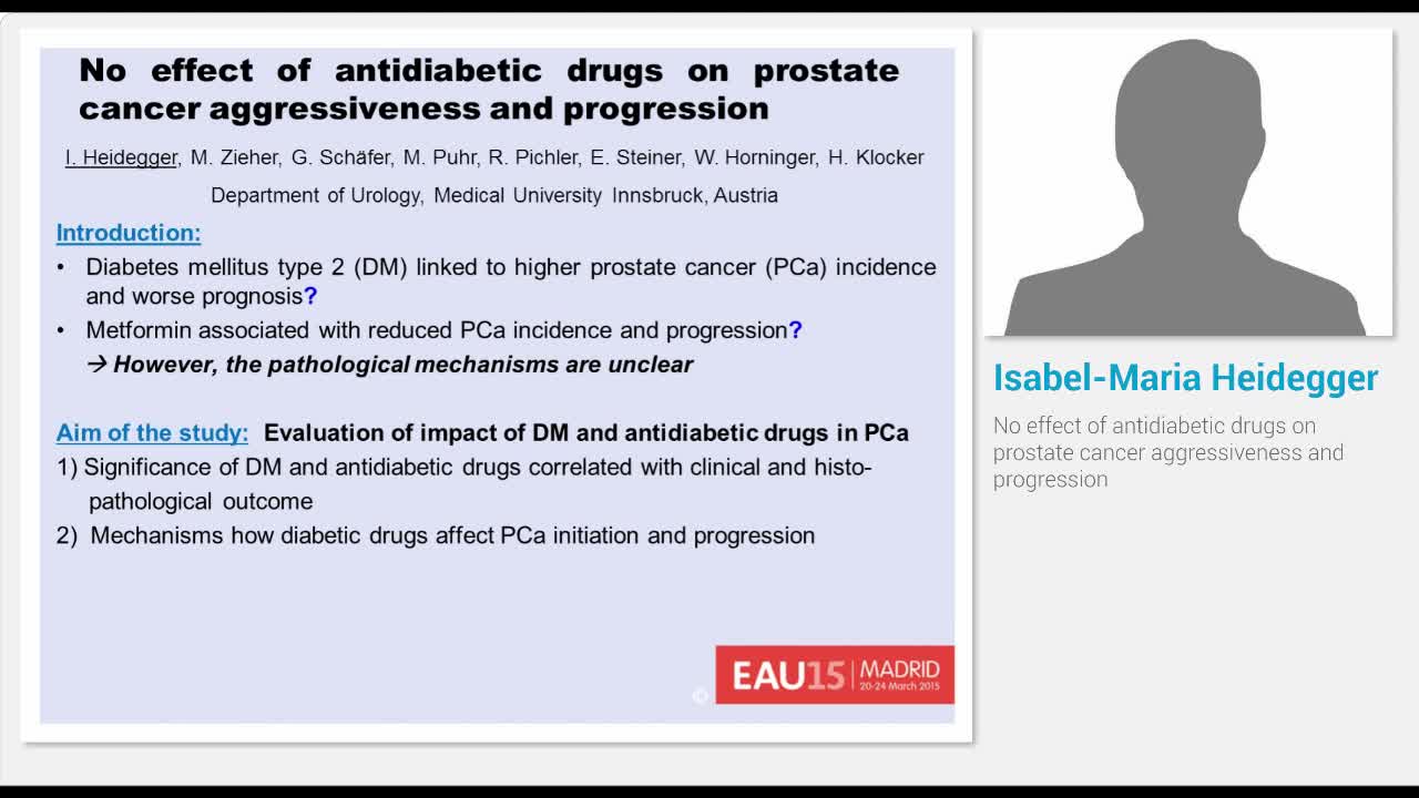 No effect of antidiabetic drugs on prostate cancer aggres..-