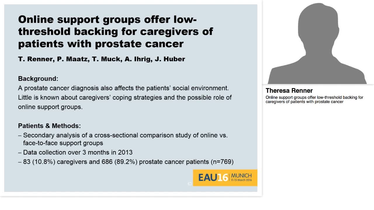 Online support groups offer low-threshold backing for car-