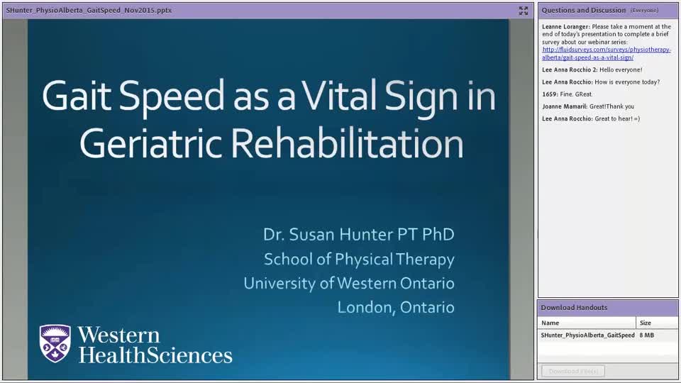 01_步速作为老年康复的重要标志.