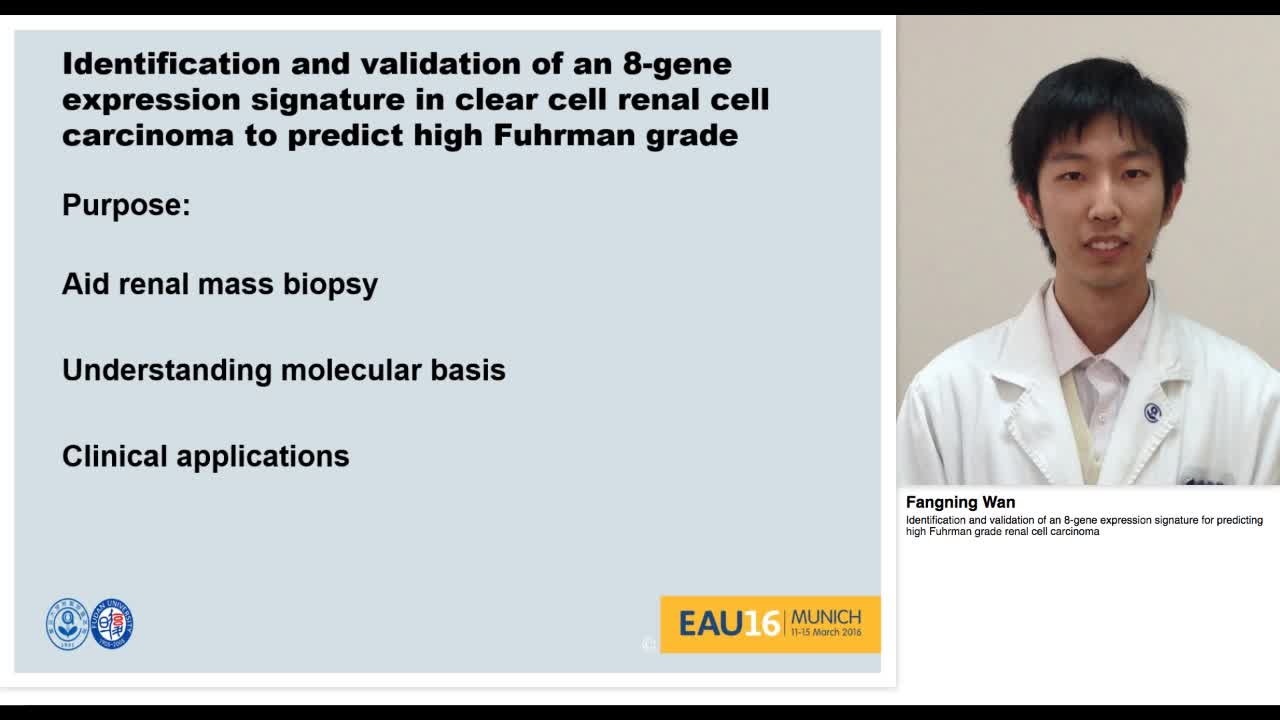 Identification and validation of an 8-gene expression sig-