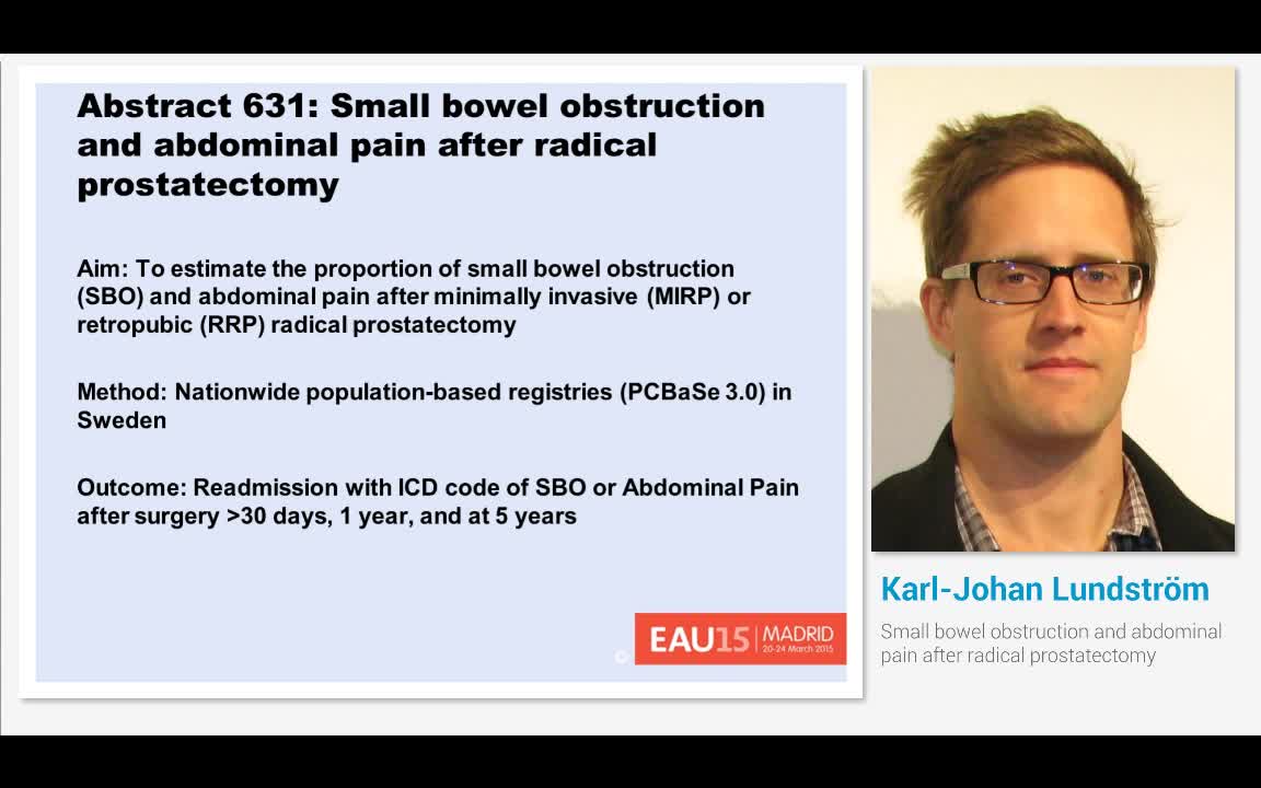 Small bowel obstruction and abdominal pain after radical ..-