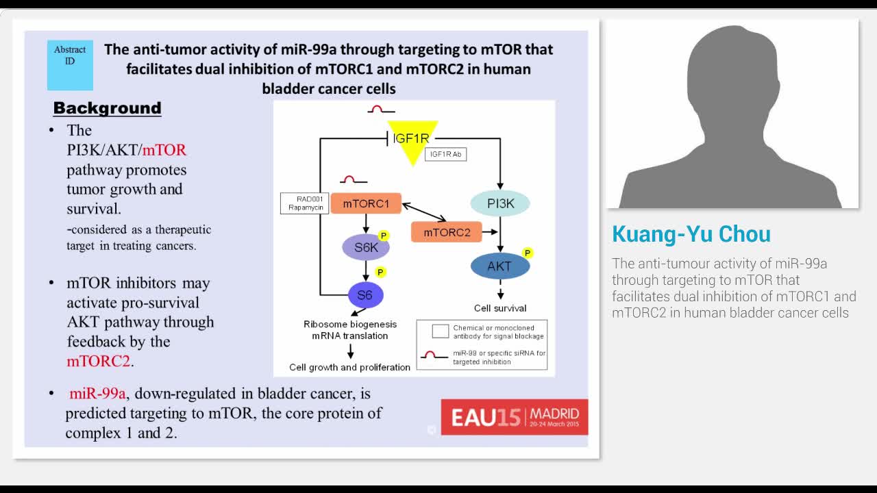 The anti-tumour activity of miR-99a through targeting to ..-
