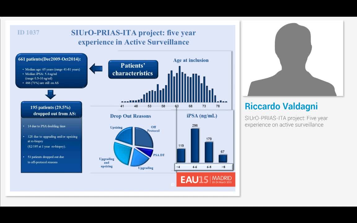 SIUrO-PRIAS-ITA project, Five year experience on active s..-