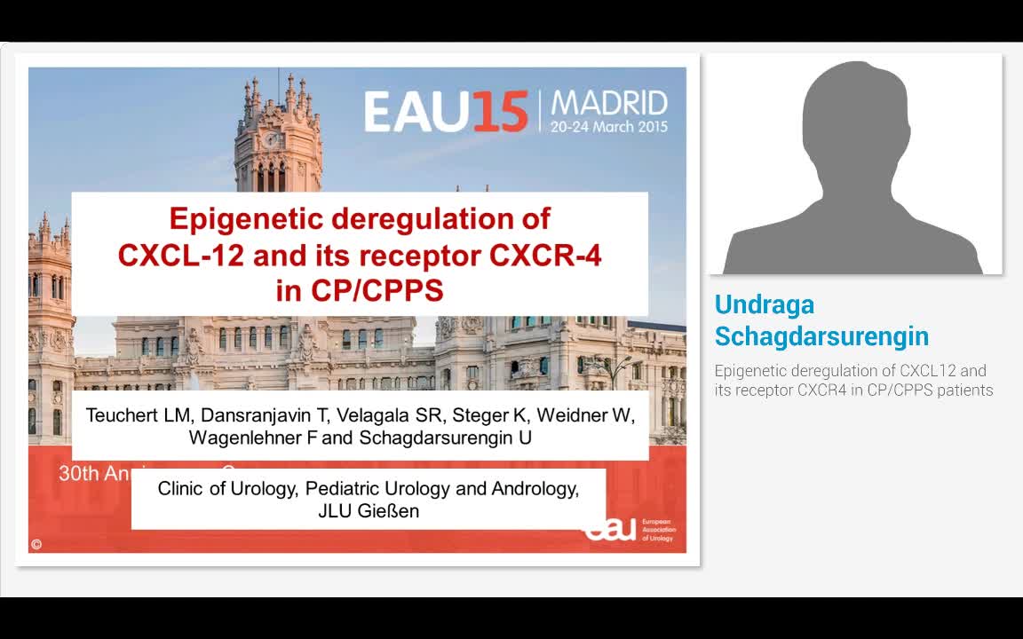 Epigenetic deregulation of CXCL12 and its receptor CXCR4 ..-