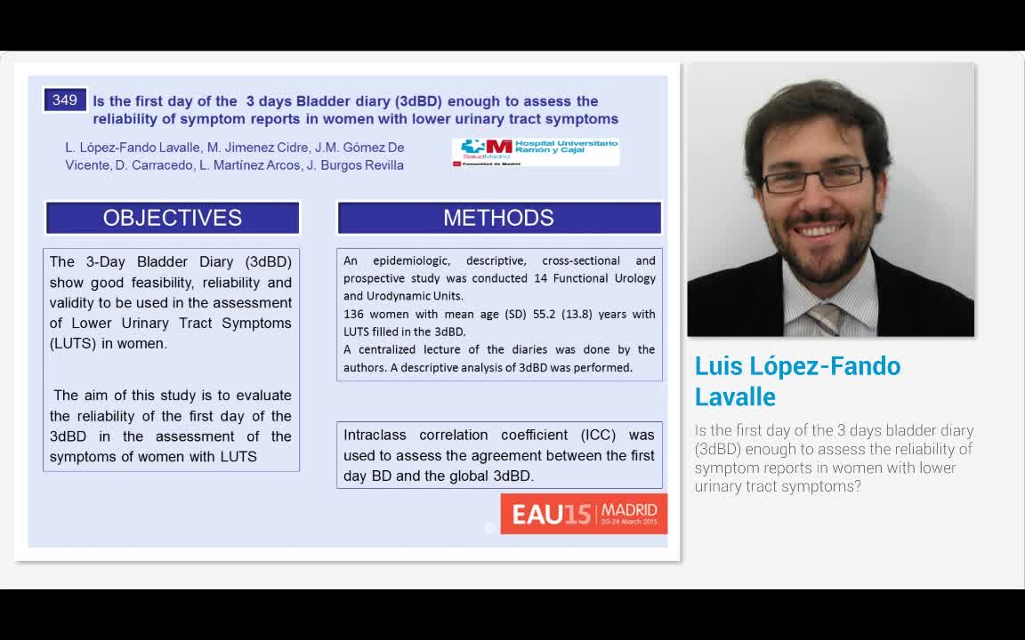 Is the first day of the 3 days bladder diary (3dBD) enoug..-