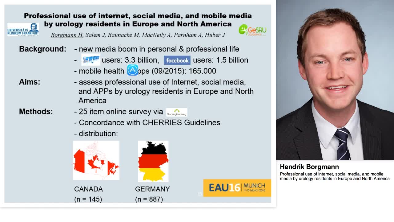 Professional use of internet, social media, and mobile me-