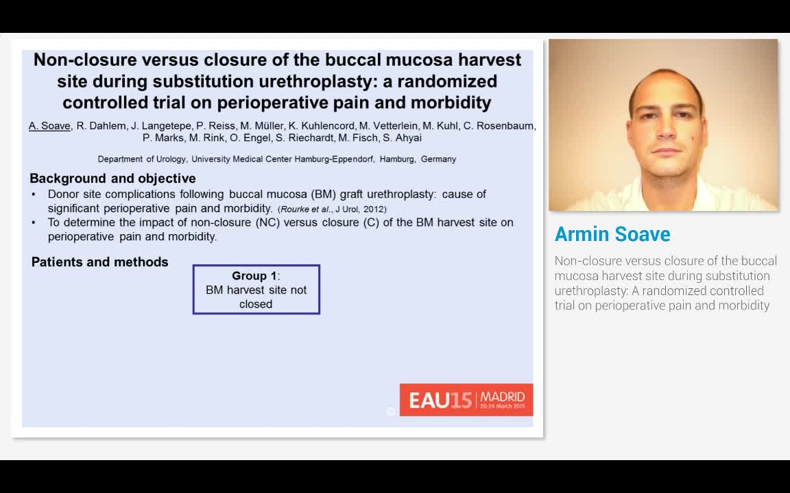 Non-closure versus closure of the buccal mucosa harvest s..-