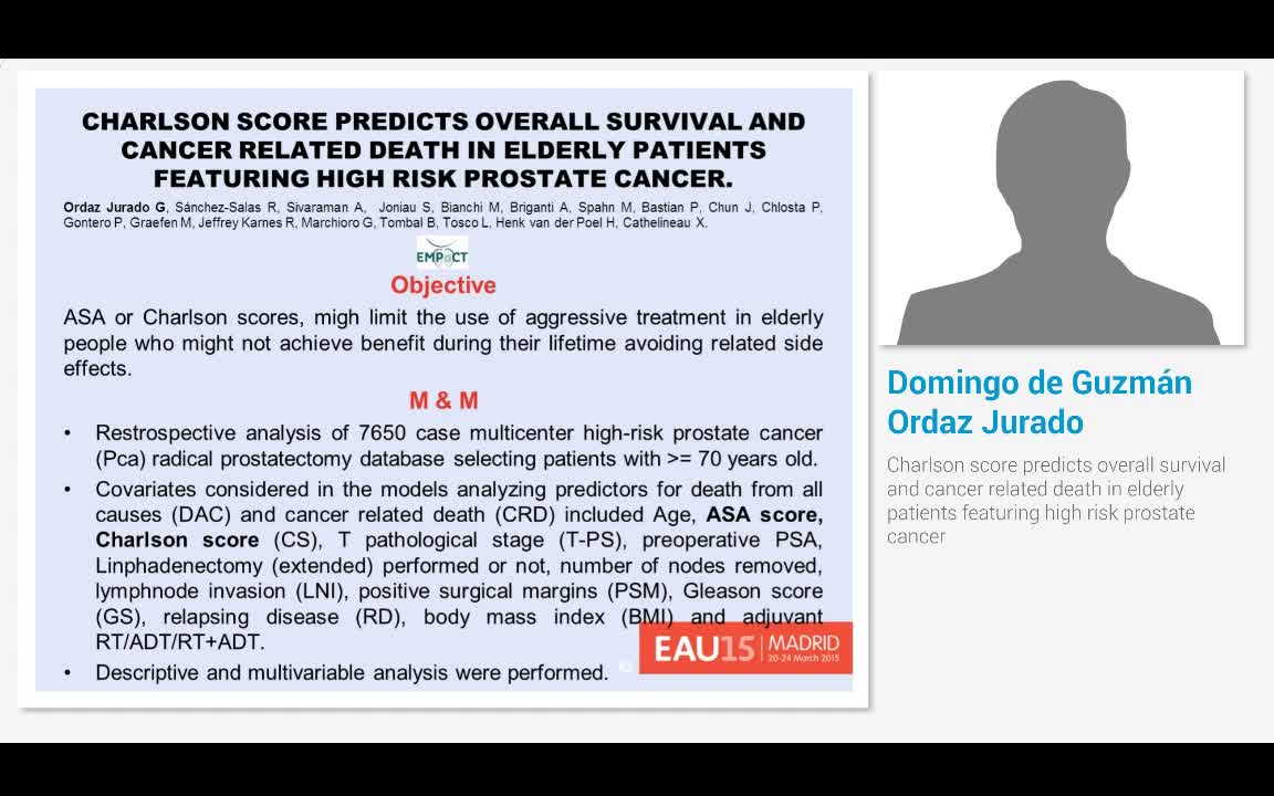 Charlson score predicts overall survival and cancer relat..-