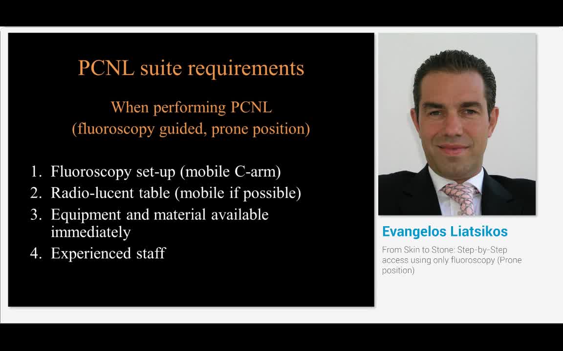 From Skin to Stone, Step-by-Step access using only fluoro..-