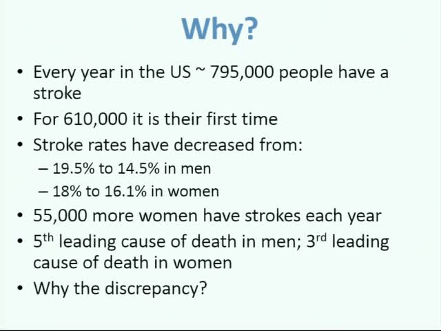 Primary Stroke Prevention in Women
