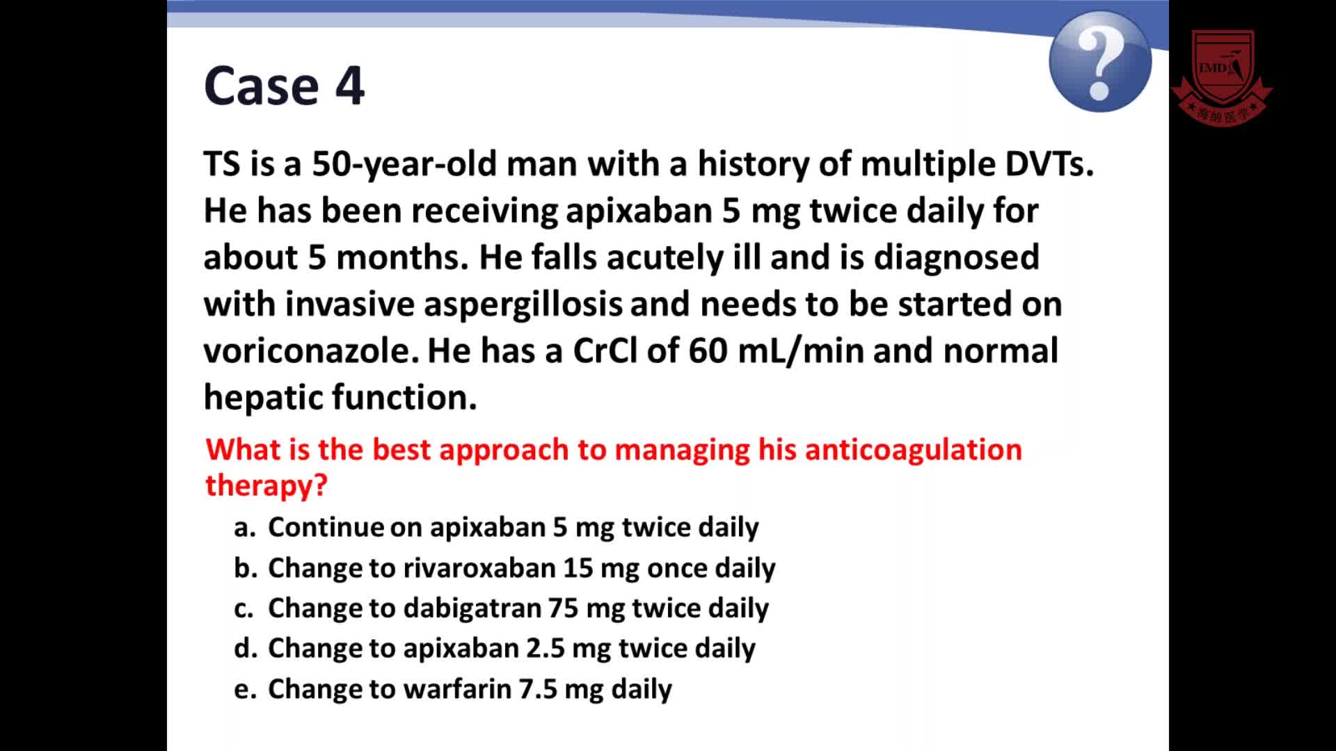 静脉血栓栓塞的临床病例研究_解决特殊患者群体的临床问题10