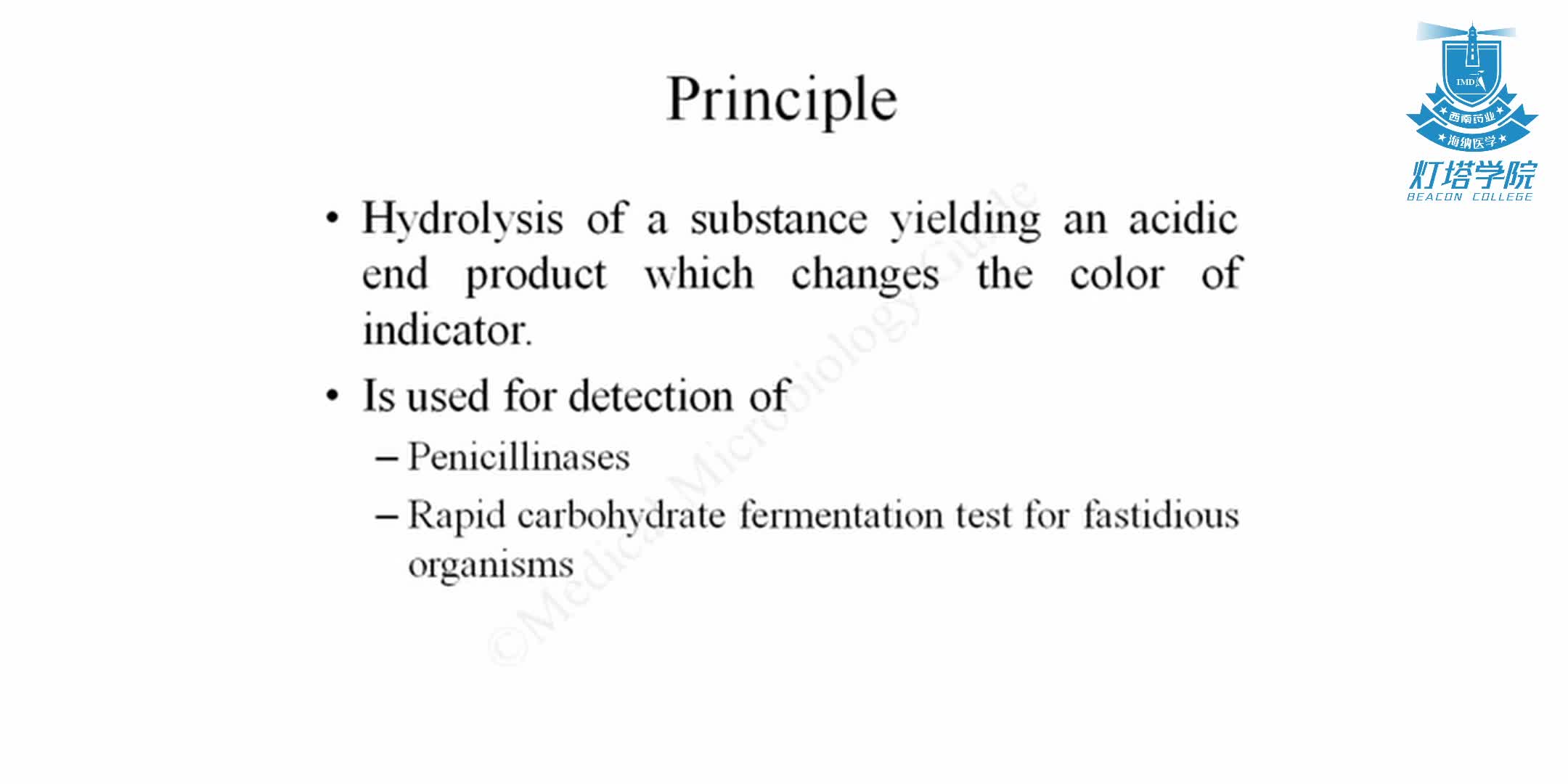 碳青霉烯菌检测的酸计量方法