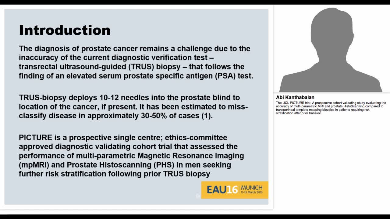 The UCL PICTURE trial, A prospective cohort validating st-