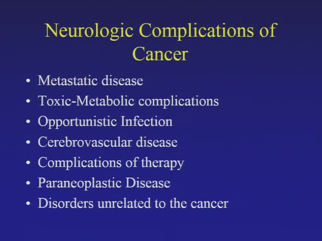 Neuro-Oncologic Emergencies (2)