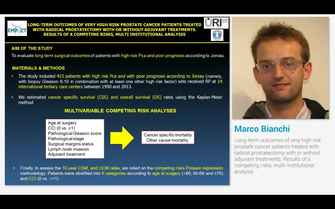 Long-term outcomes of very high risk prostate cancer pati..-