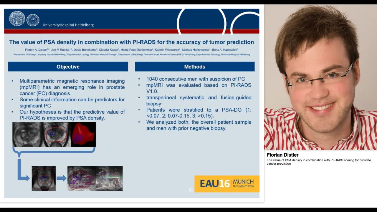 The value of PSA density in combination with PI-RADS scor-