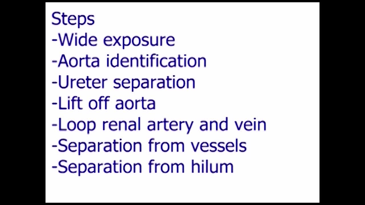 Laparoscopic nephron-sparing excision of hilar paraganglioma