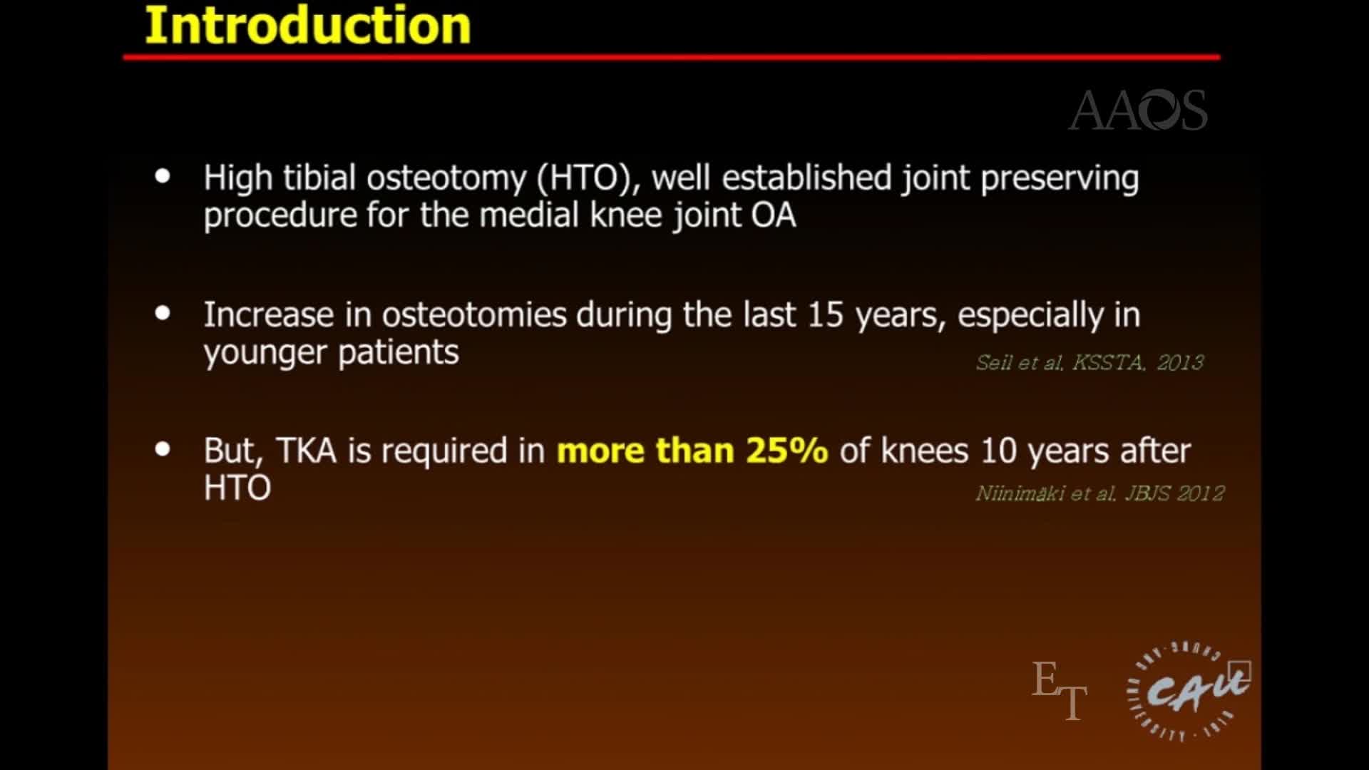 Good to Great! Use of Navigation System InRevision of HTO to TKA