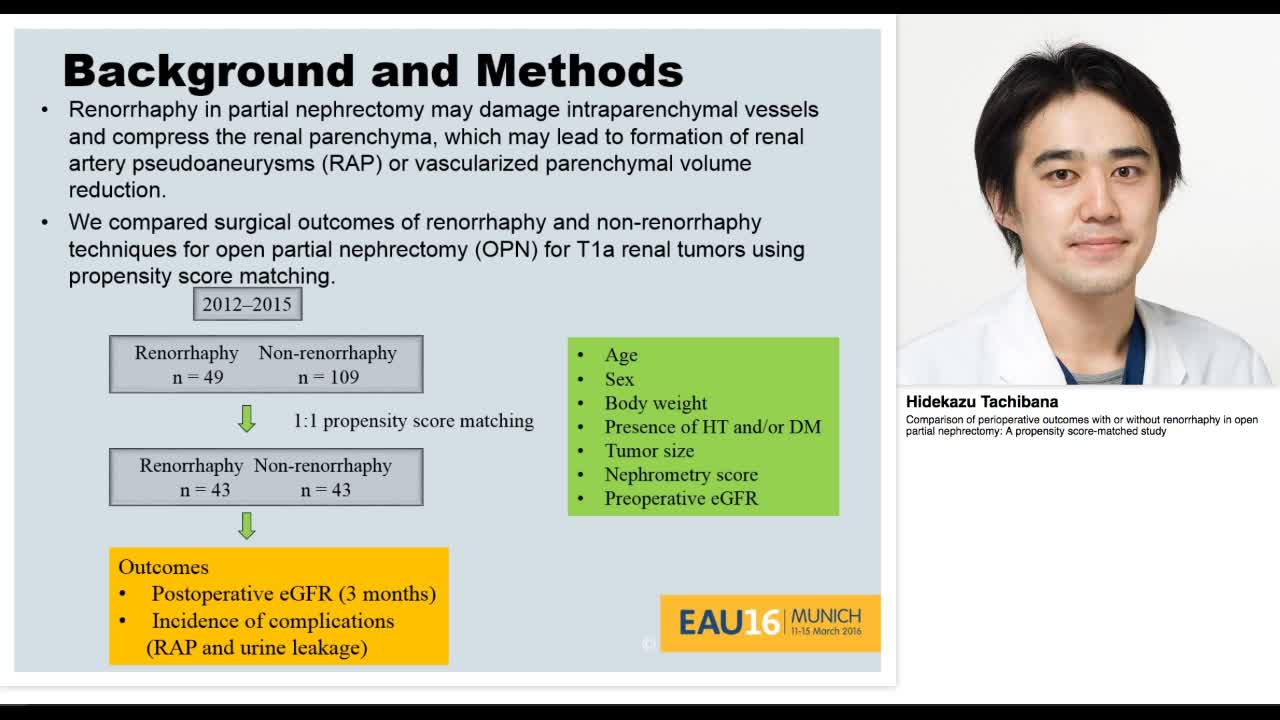 Comparison of perioperative outcomes with or without reno-