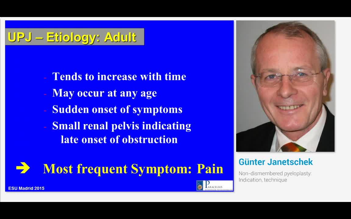 Non-dismembered pyeloplasty, Indication, technique