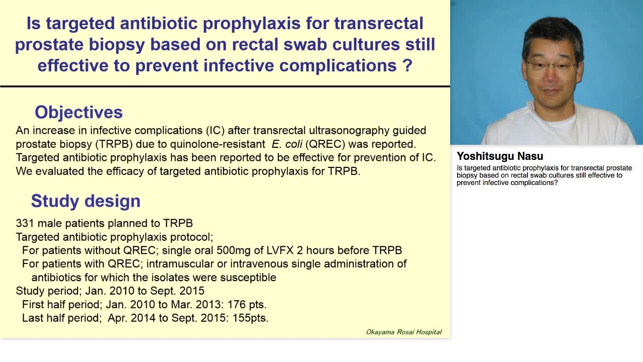 Is targeted antibiotic prophylaxis for transrectal prosta-