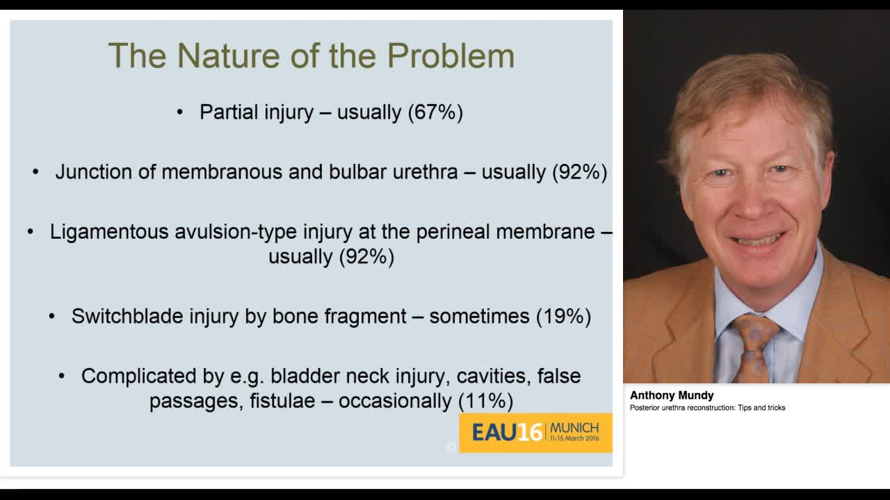 Posterior urethra reconstruction, Tips and tricks
