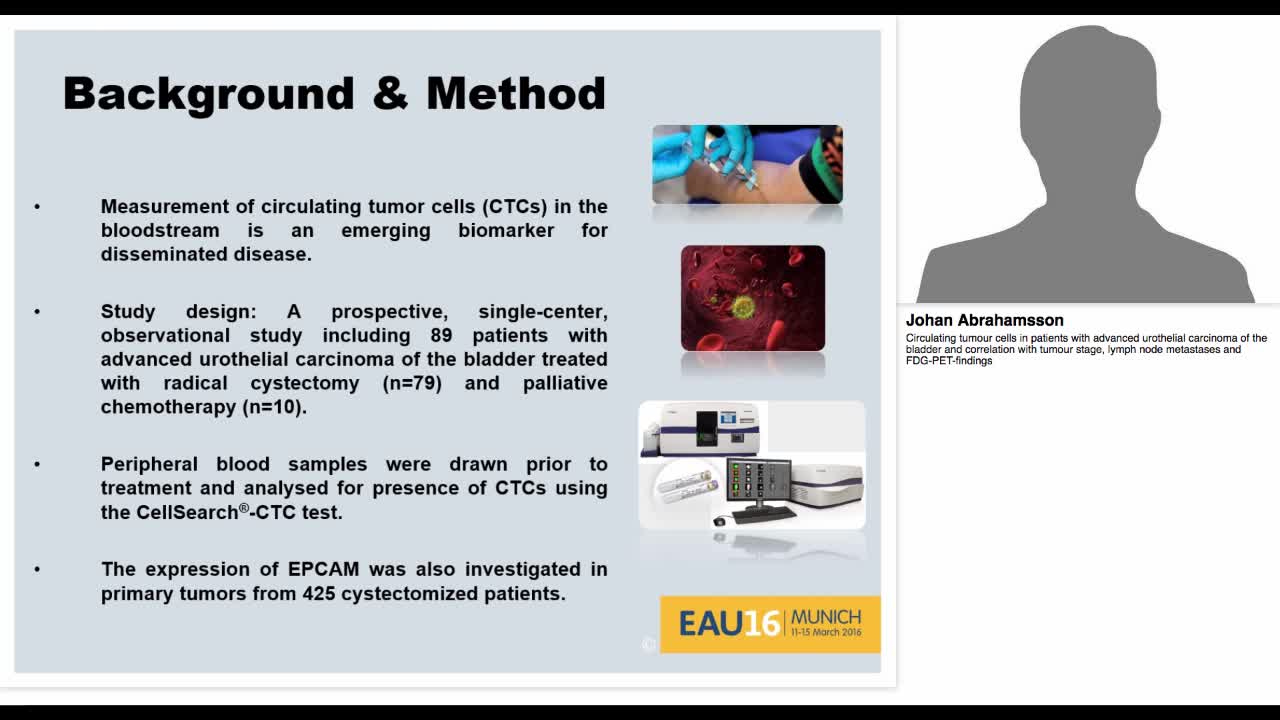 Circulating tumour cells in patients with advanced urothe-