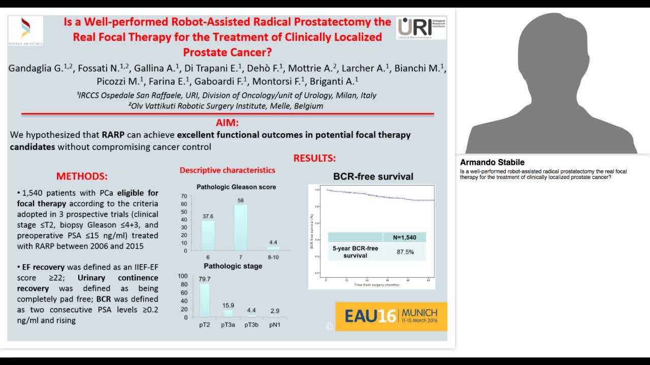 Is a well-performed robot-assisted radical prostatectomy -